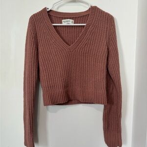 Abercrombie crop sweater